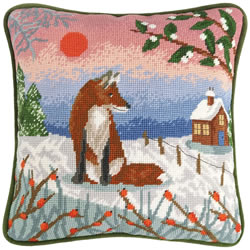 Petit Point borduurpakket Victoria Whitlam - A Winter's Tale - Bothy Threads