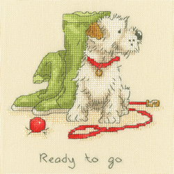 Borduurpakket Anita Jeram - Ready to Go - Bothy Threads