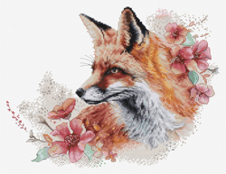 Cross stitch kit The Sly Fox - Luca-S