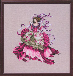 Cross stitch chart Pretty in Pink - Mirabilia Designs