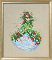 Cross stitch chart Merry Merry - Mirabilia Designs