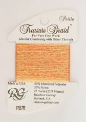 Petite Treasure Braid - Orange - Rainbow Gallery