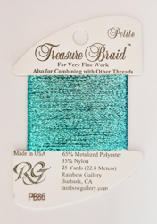 Petite Treasure Braid - Scuba Blue - Rainbow Gallery