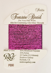 Petite Treasure Braid - Festive Fuchsia - Rainbow Gallery