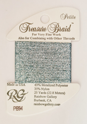 Petite Treasure Braid - Crystal Blue - Rainbow Gallery