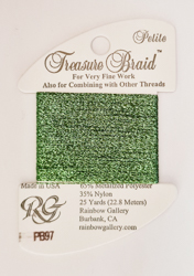 Petite Treasure Braid - Moss Green - Rainbow Gallery