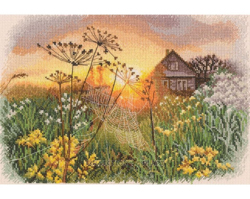 Cross stitch kit Through the Cobweb - RTO