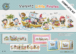 Borduurpakket Little Pirates - The Stitch Company