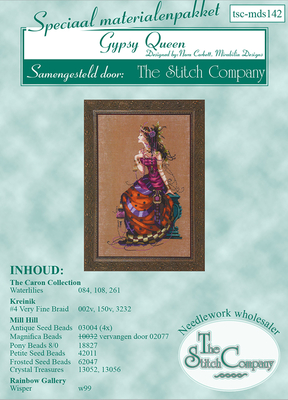 Materialkit The Gypsy Queen - The Stitch Company