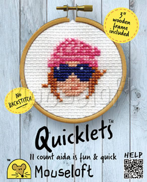 Cross stitch kit Beanie - Mouseloft