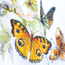 Cross stitch kit Butterflies and Apples - Magic Needle