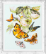 Cross stitch kit Butterflies and Apples - Magic Needle