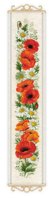 Borduurpakket Poppies and Daisies - RIOLIS