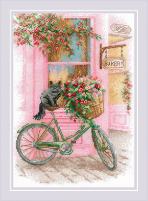 Cross stitch kit Blooming Trip - RIOLIS