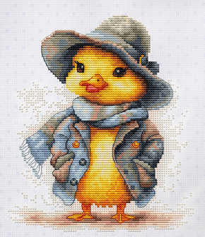 Borduurpakket The Detective Duck - Luca-S