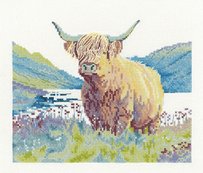 Cross stitch kit Highland Majesty - Heritage Crafts