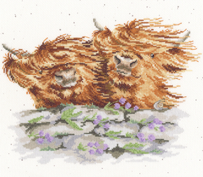 Cross stitch kit Hannah Dale - Blown Away - Bothy Threads