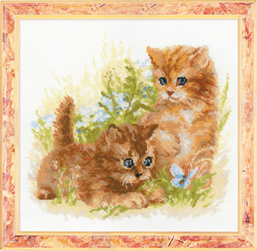 Cross Stitch Kit Child Play - RIOLIS